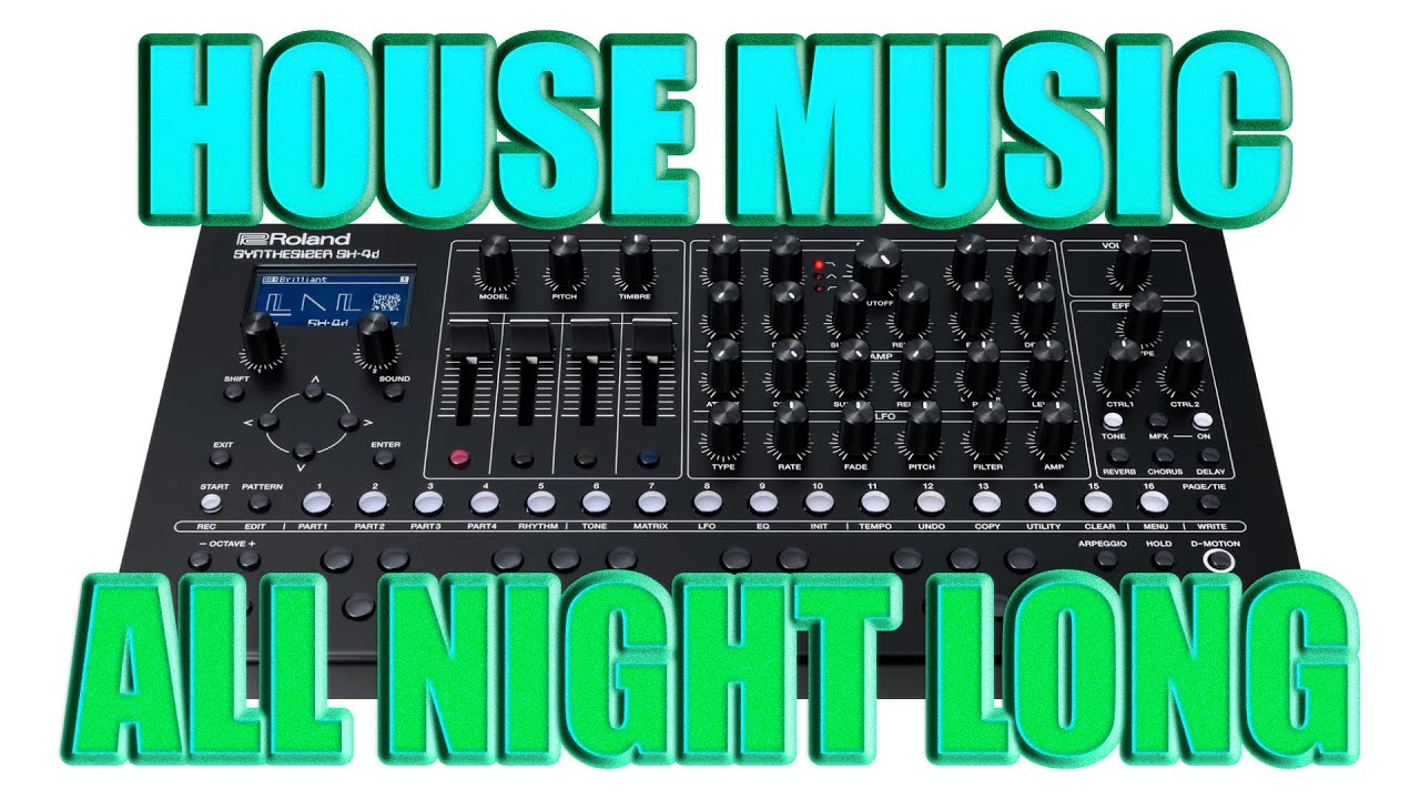Roland SH-4d - House Music All Night Long