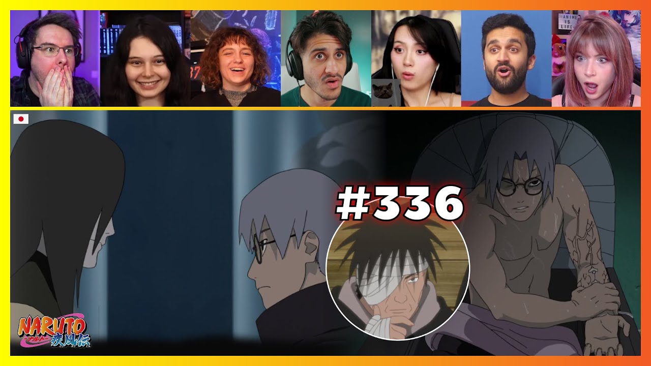 Naruto Shippuden Episode 336 | Kabuto Yakushi | Reaction Mashup ナルト 疾風伝