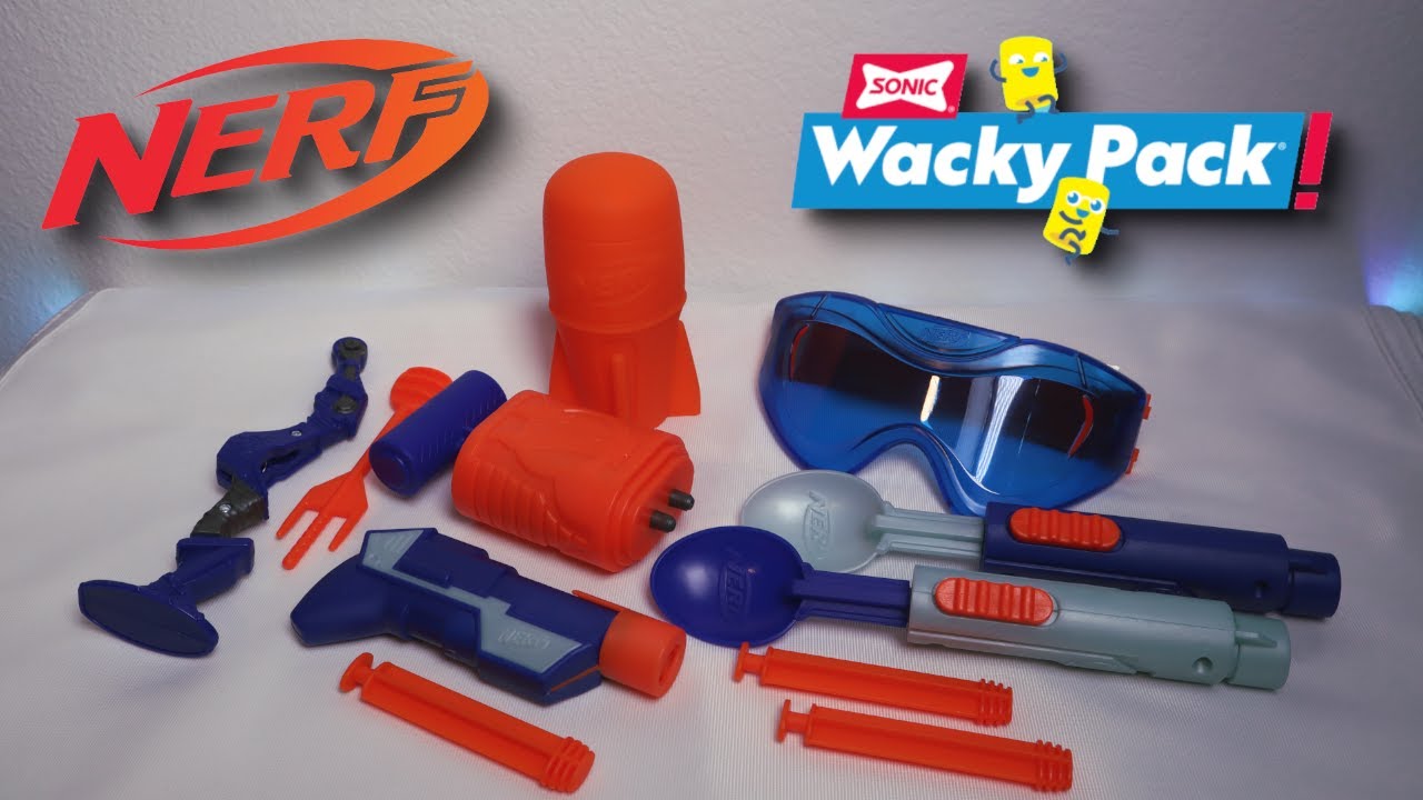 Nerf x Sonic Wacky Pack (2021) Review