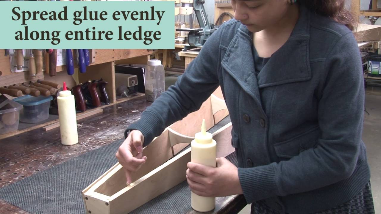03 Building the Jolie Harp - Installing the Soundboard and Back