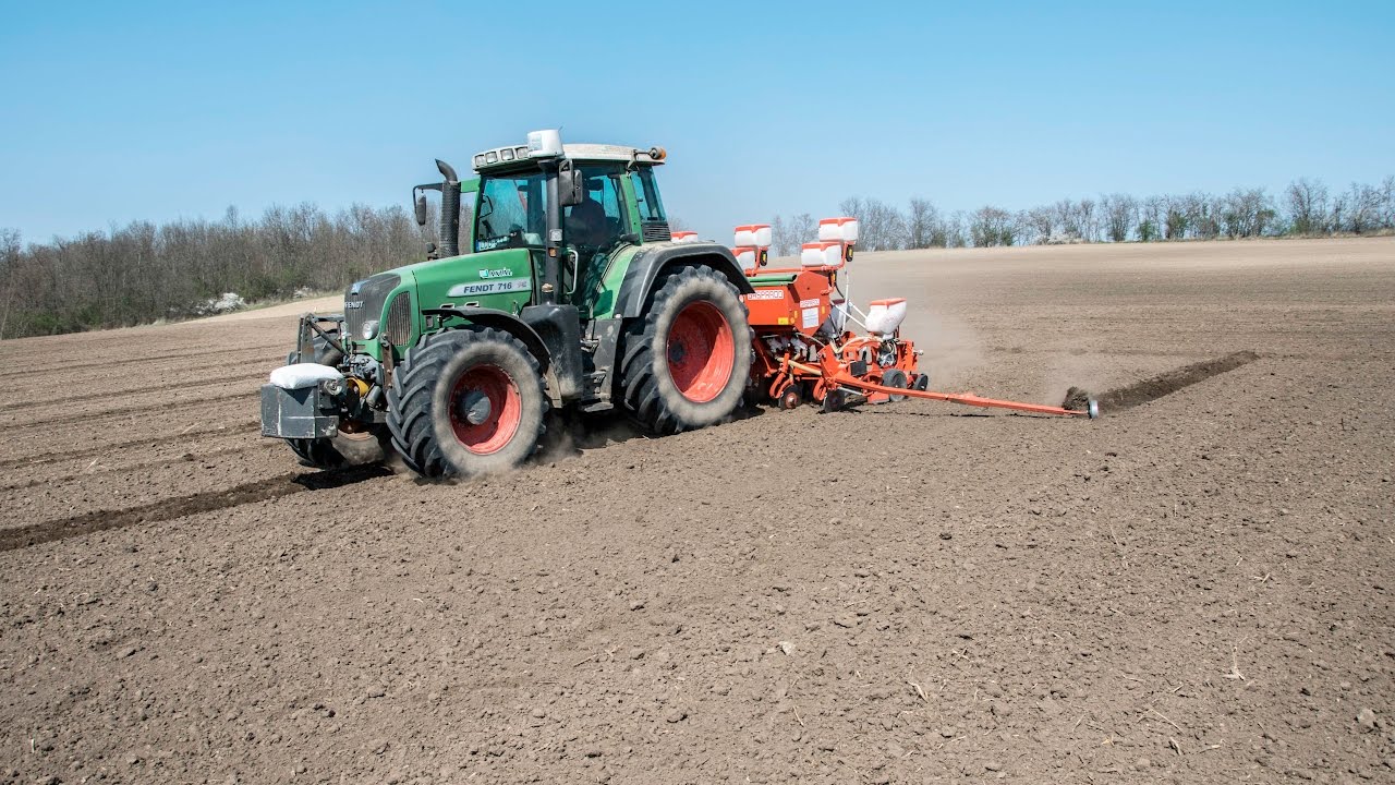 Kukorica vetés 2017 | Corn Seeding 2017 |FENDT 716 Vario TMS