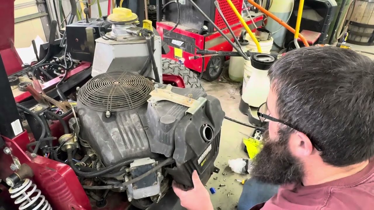 Vanguard 37hp EFI Fuel Injector Replacement on Ferris IS3200Z zero turn