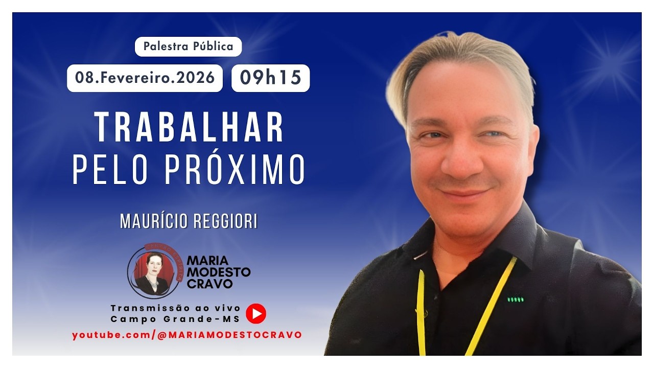 Trabalhar pelo próximo - Maurício Reggiori