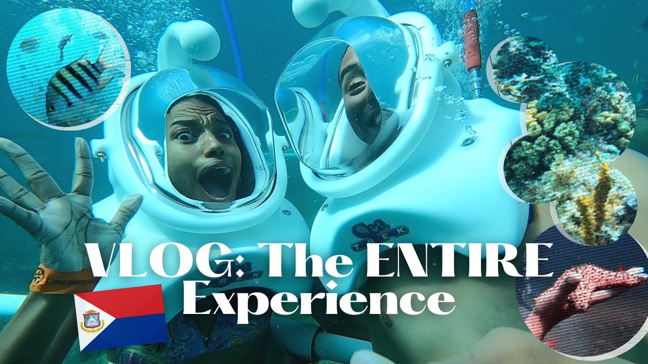 Sea Trek® Vlog: DEEP Helmet Dive in St. Maarten Ocean | What It’s Like, Tips & Advice + MORE!