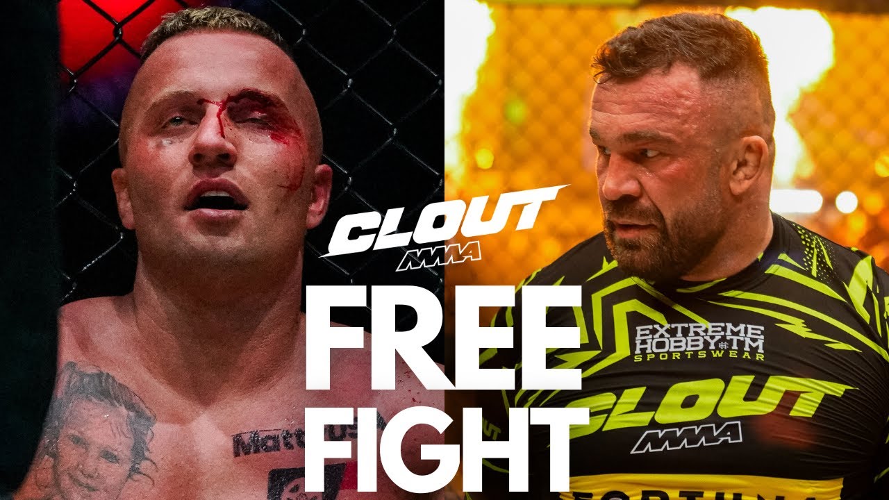 CLOUT MMA 3. FREE FIGHT: DENIS ZAŁĘCKI - DANIEL OMIELAŃCZUK