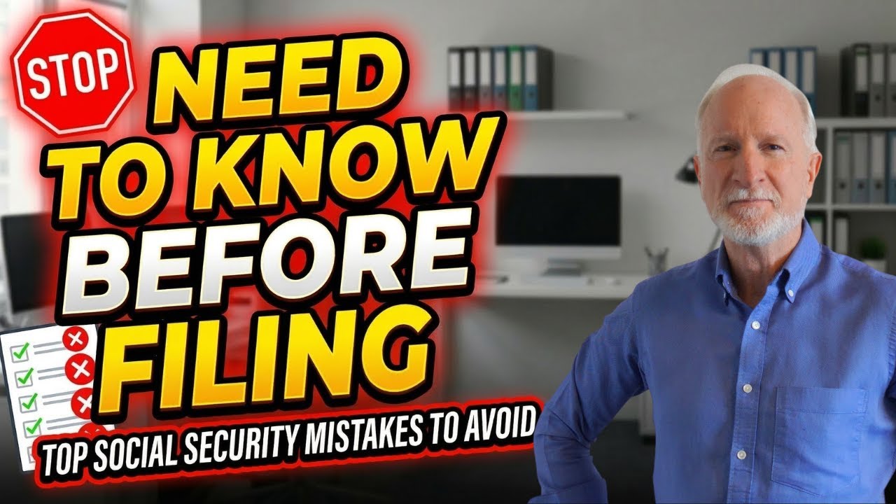 Common Social Security Mistakes! DO NOT FILE until you SEE THIS!