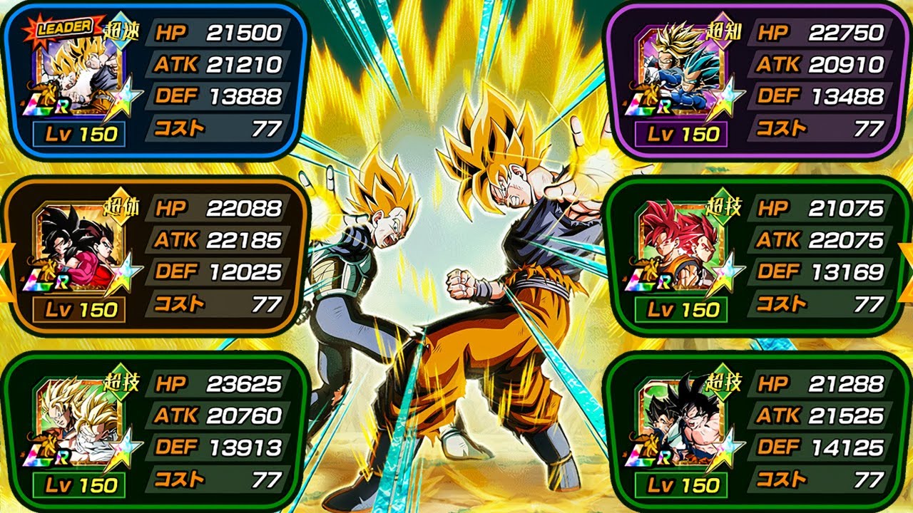 JOINED FORCES CATEGORY TEAM WITH LR SSJ GOKU & VEGETA! Dragon Ball Z Dokkan Battle