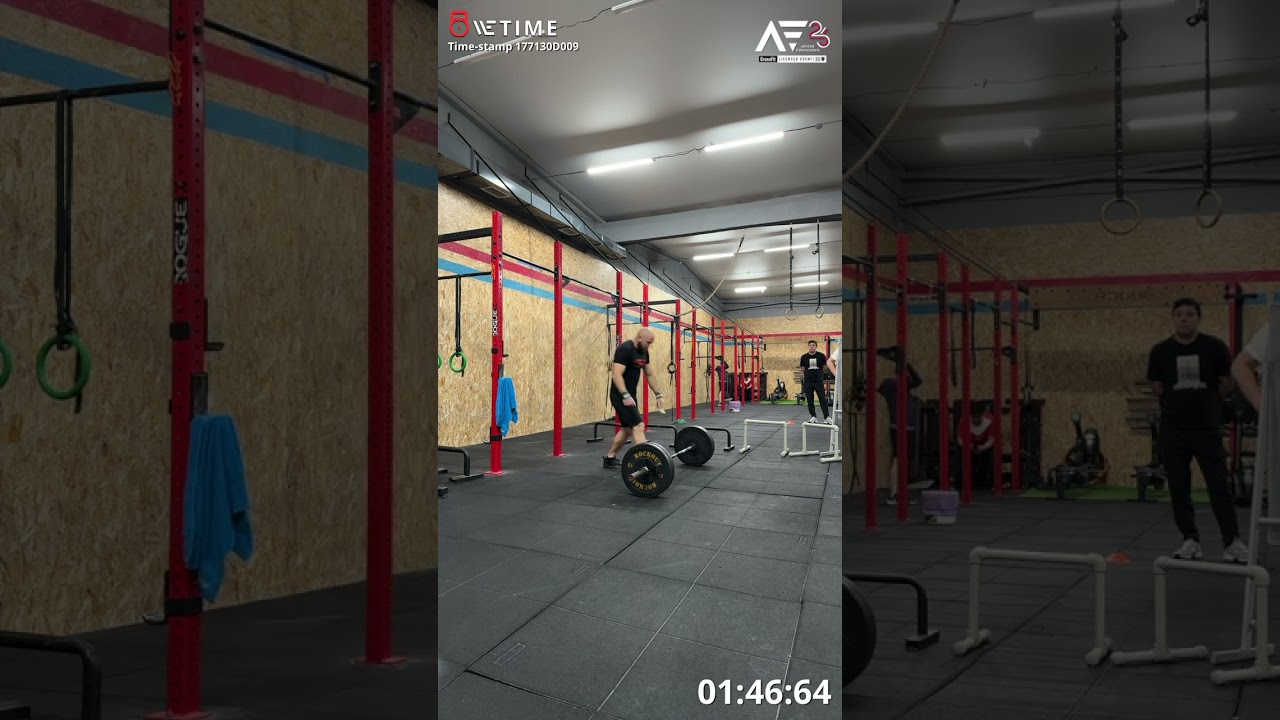Athens Throwdown 🇬🇷 2026 WOD 26.1 Option (B)