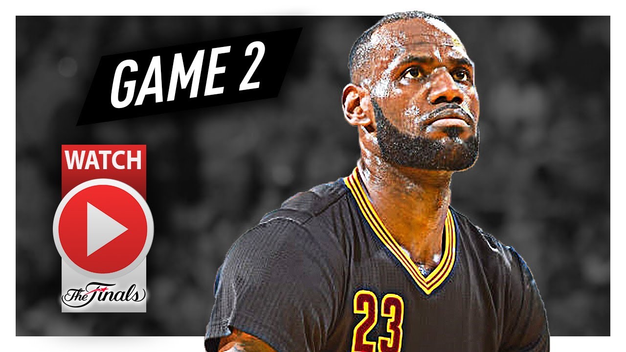 LeBron James Game 2 Triple-Double Highlights vs Warriors 2017 Finals - 29 Pts, 14 Ast, 11 Reb
