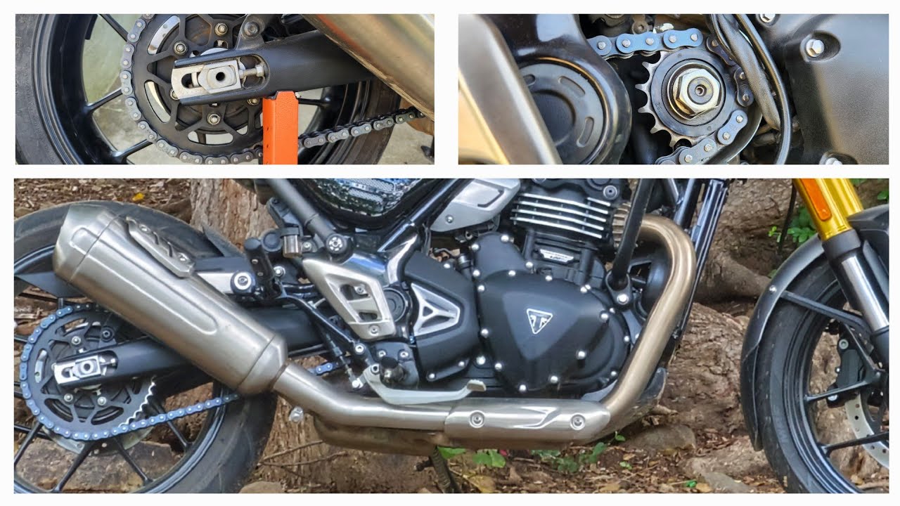 Chain clean and lube, DIY