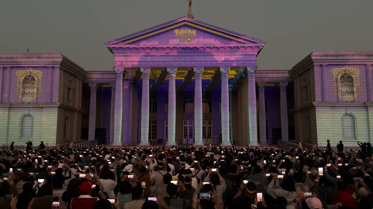 全球首場Pokemon Go Tour 超級之夜在台南！寶可夢光雕秀搶先看！