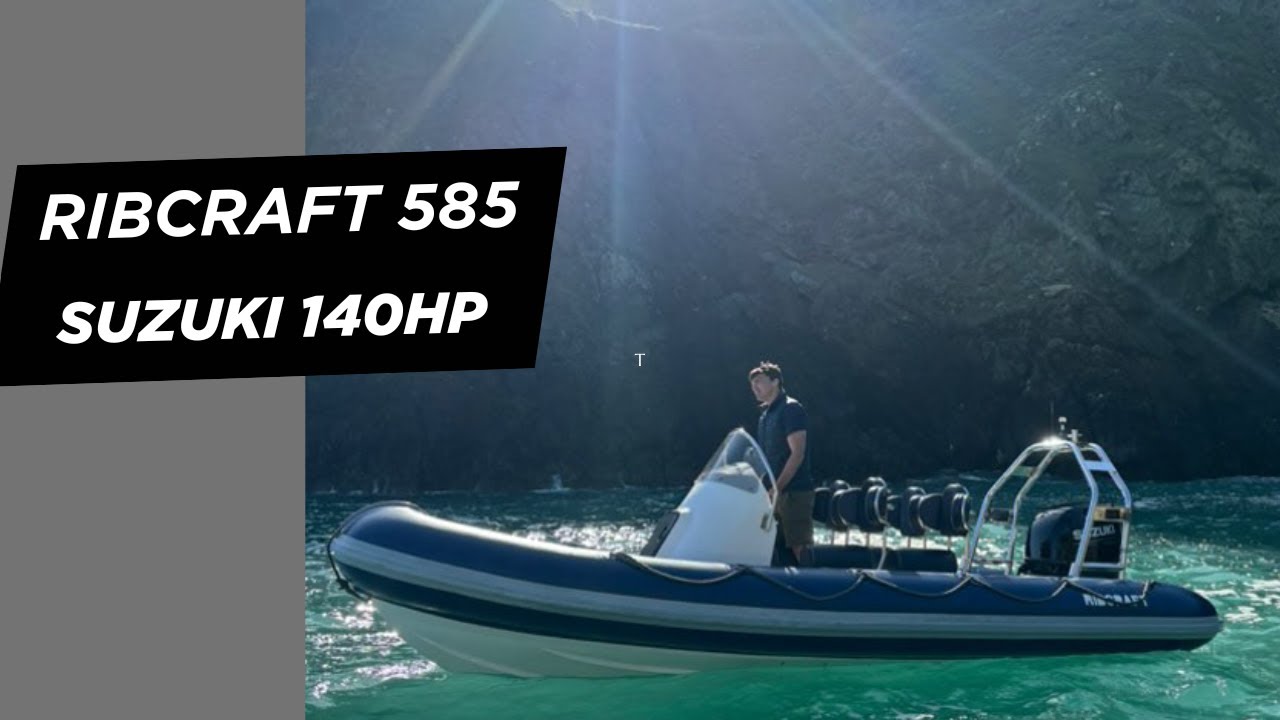 Ribcraft 585 Wakeboarding in Salcombe – Summer Fun on the Water 🌊🚤
