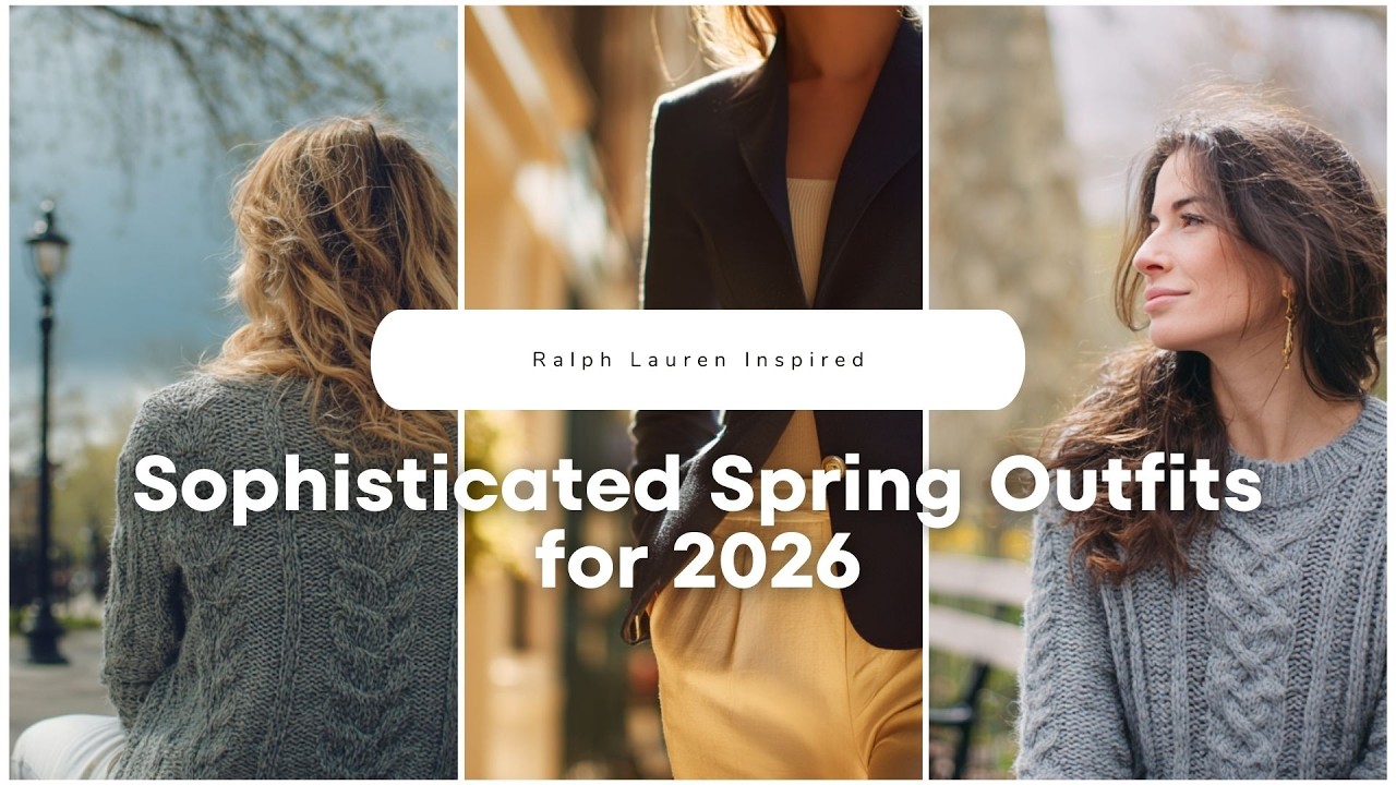 Elegant Ralph Lauren Inspired 🥂 Sophisticated Spring Outfits for 2026