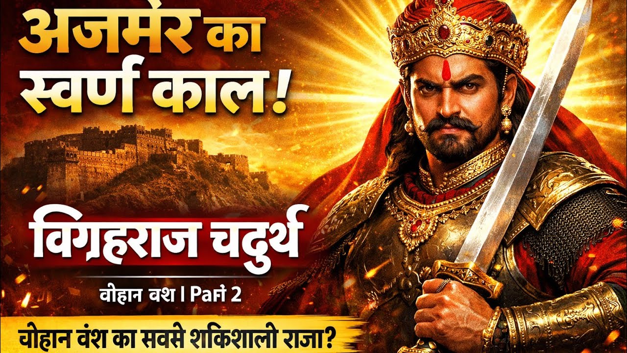 अजमेर का स्वर्ण काल पार्ट 2 | चौहान वंश का सबसे शक्तिशाली राजा?  Chauhan Dynasty | Rajasthan History