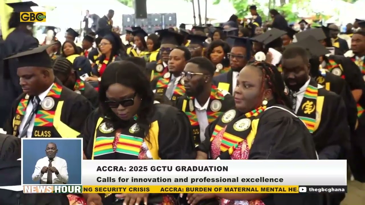 GCTU HOLDS 35TH CONGREGATION, CELEBRATES RECORD GRADUATING CLASS REPORT BY BENJAMIN NII NAI ANYETEI 