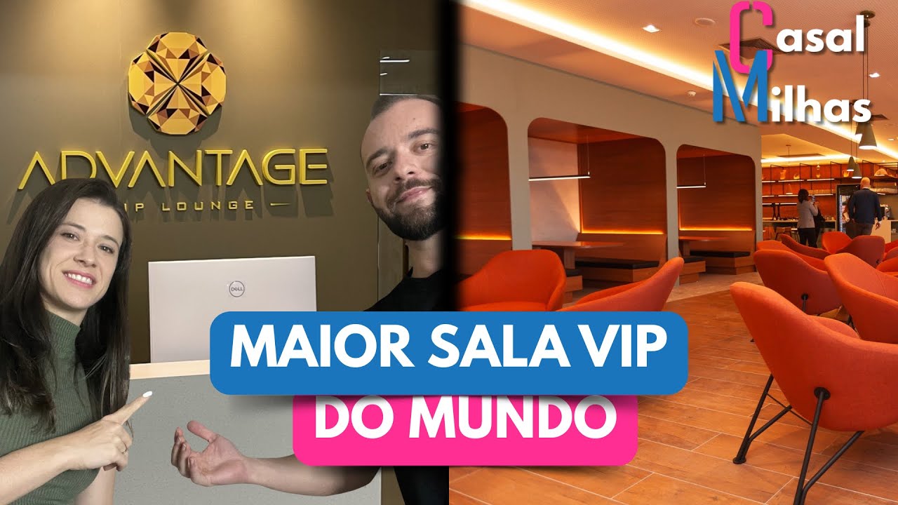 MAIOR SALA VIP DO MUNDO!