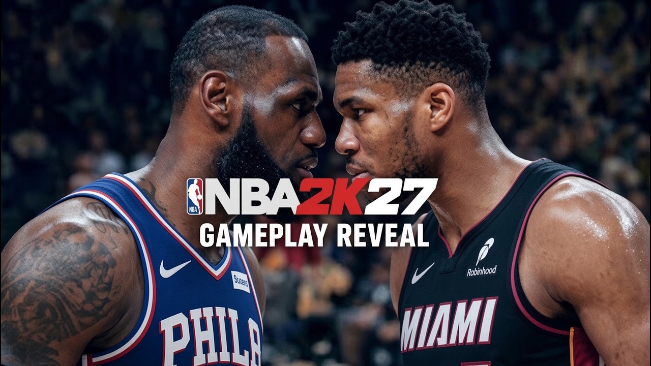 OFFICIAL NBA 2K27 GAMEPLAY REVEAL *LIVE REACTION*