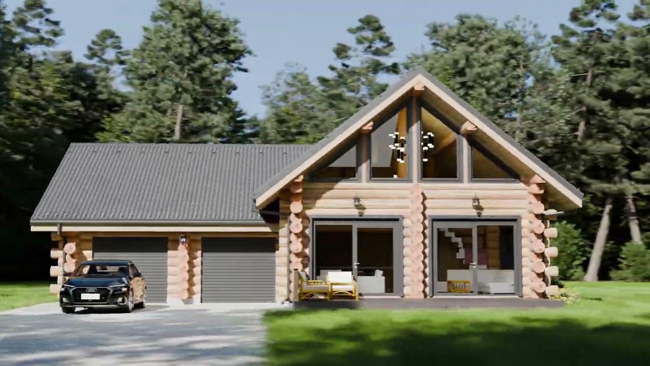 Projekt domu z bali 