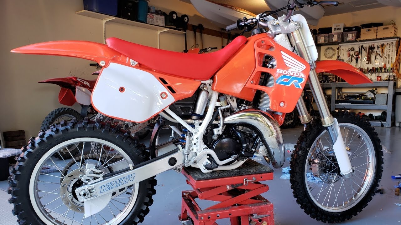 1990 Honda CR125 project Completed Day 15