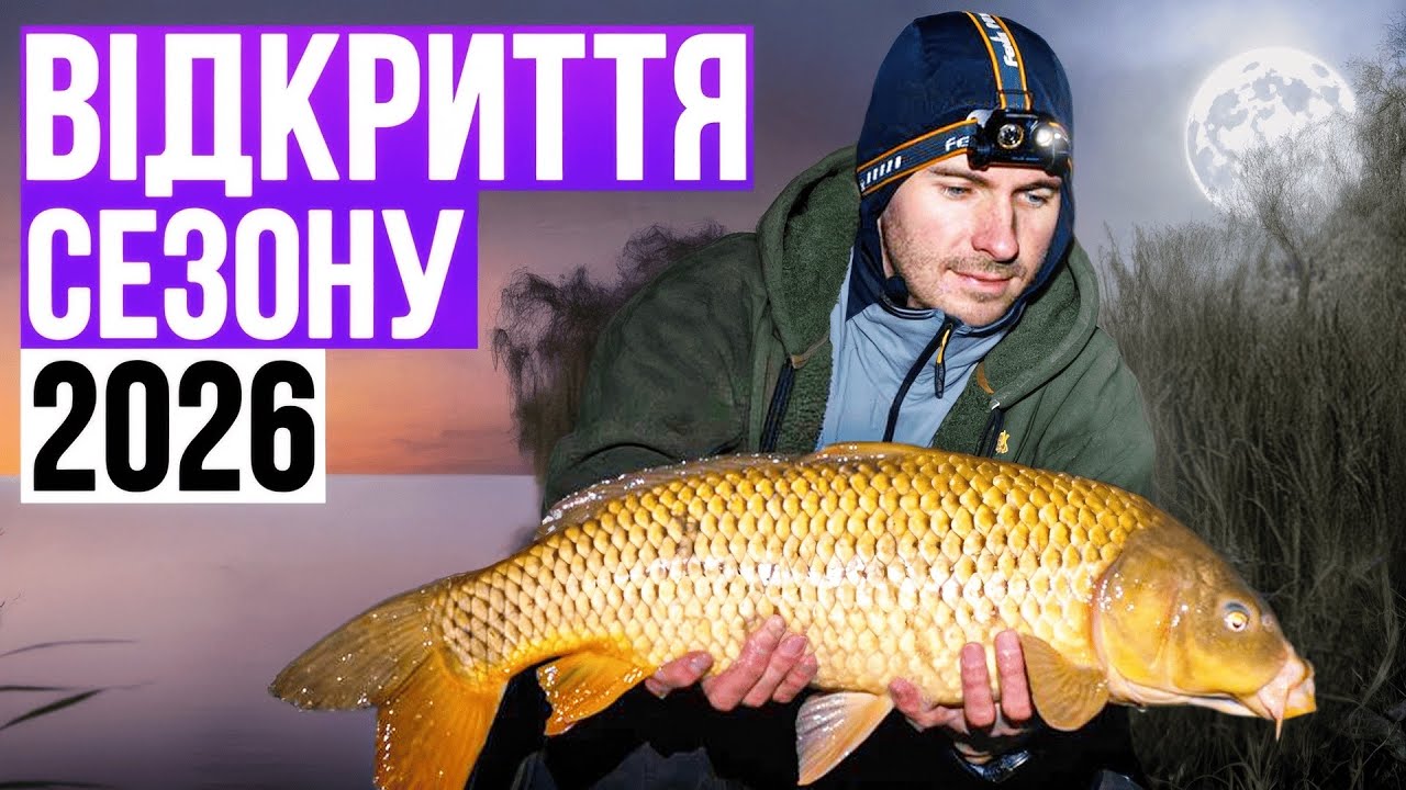 Відкриття коропового сезону 2026!
