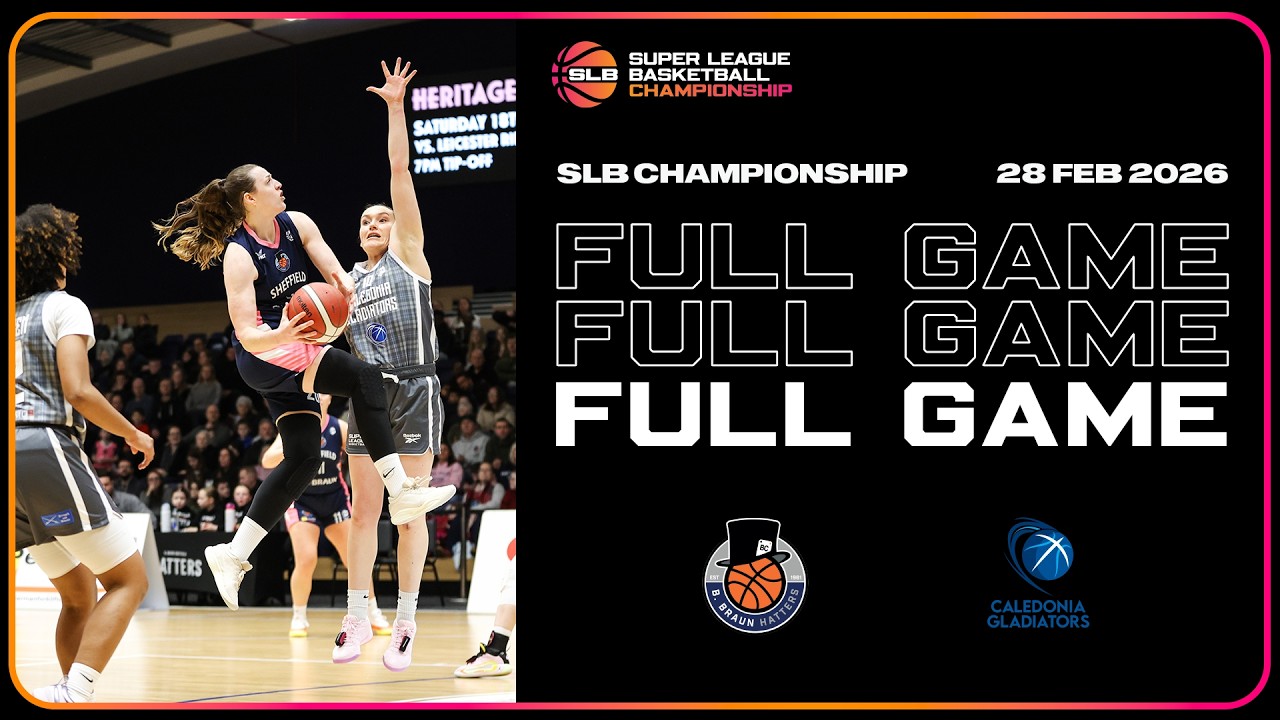 B. Braun Sheffield Hatters vs Caledonia Gladiators,  SLB Championship - LIVE
