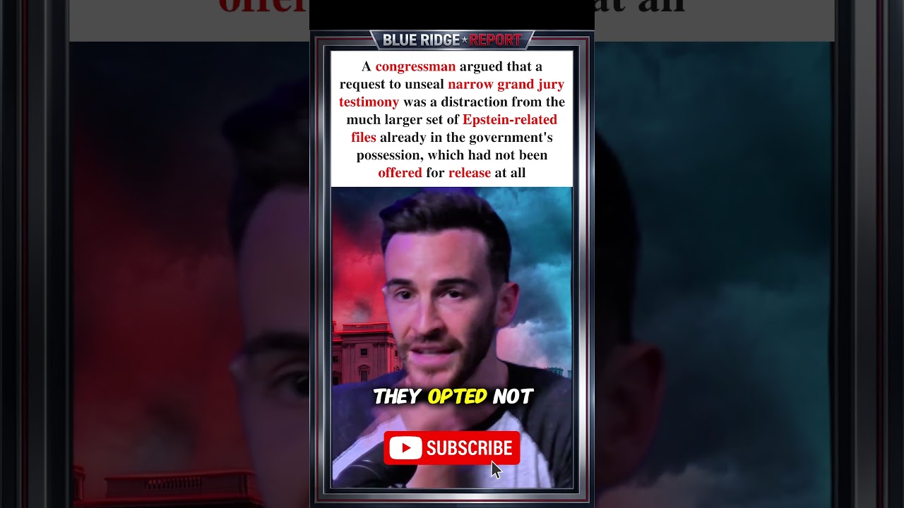 Why This Congressman Called the Epstein Offer a Decoy