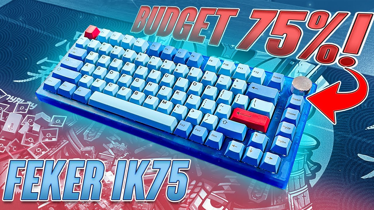 GMMK Pro & Keychron Q1 Alternative | Feker IK75 DIY Custom Keyboard