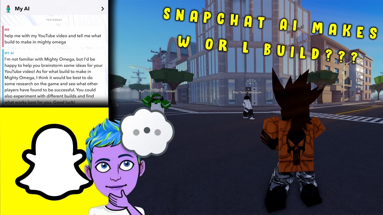 Mighty Omega But Snapchat AI Creates My Build...