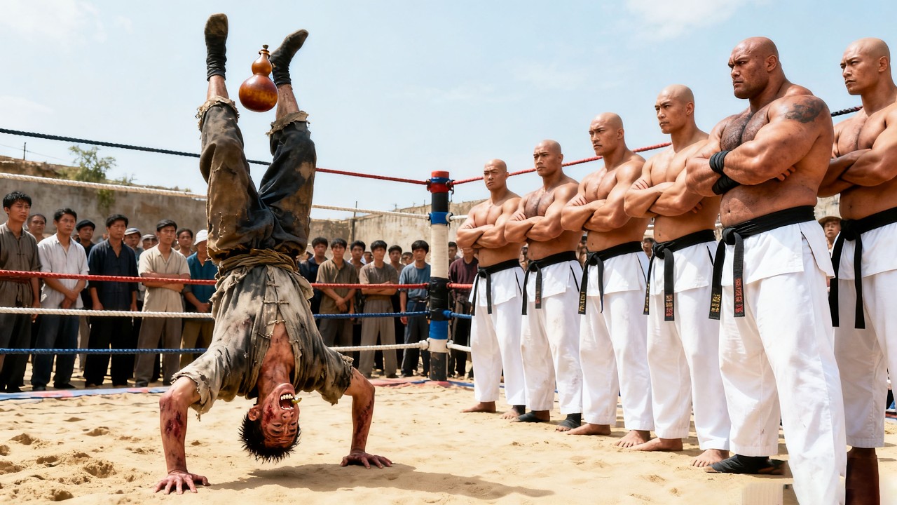 Kung Fu Action Movie! A scorned beggar is a master, kills Japan's strongest samurai single-handedly.