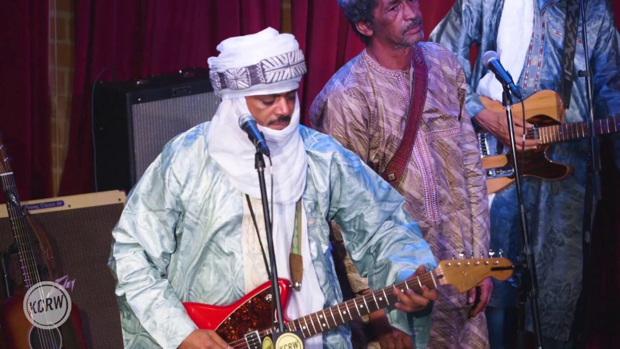 Tinariwen performing 