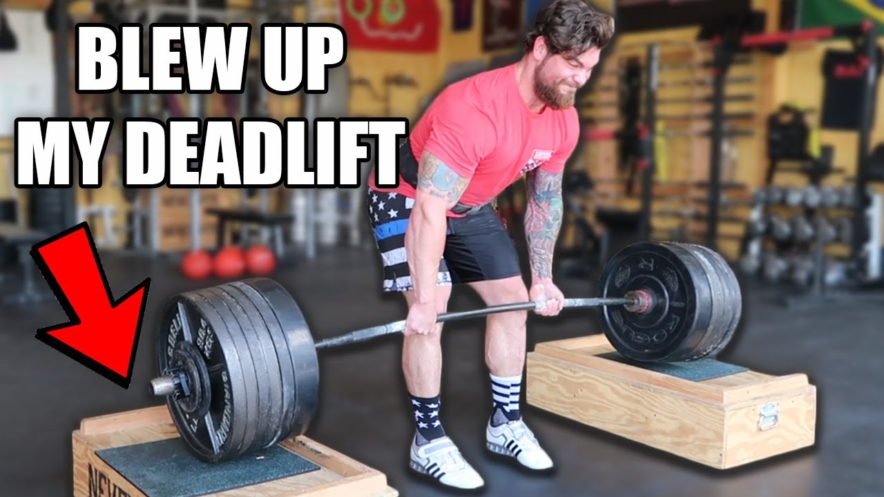 How I use BLOCK PULLS to INCREASE my deadlift (EASY strength gains)