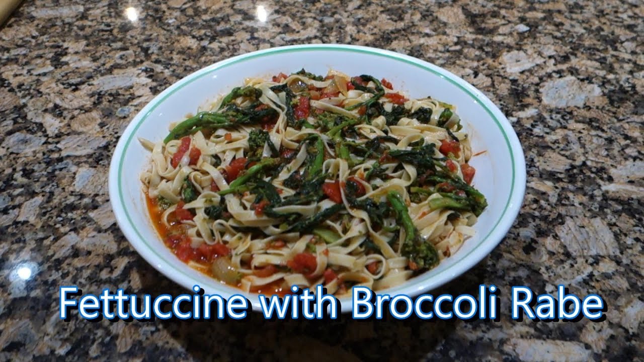 Italian Grandma Makes Fettuccine with Broccoli Rabe