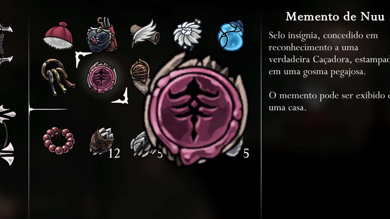 DIÁRIO DO CAÇADOR COMPLETO + MEMENTO DE NUU - Hollow Knight Silksong