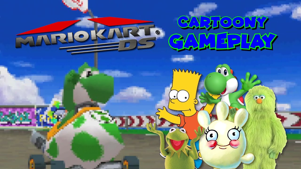 Cartoony Gameplay: Mario Kart DS ROUND 2