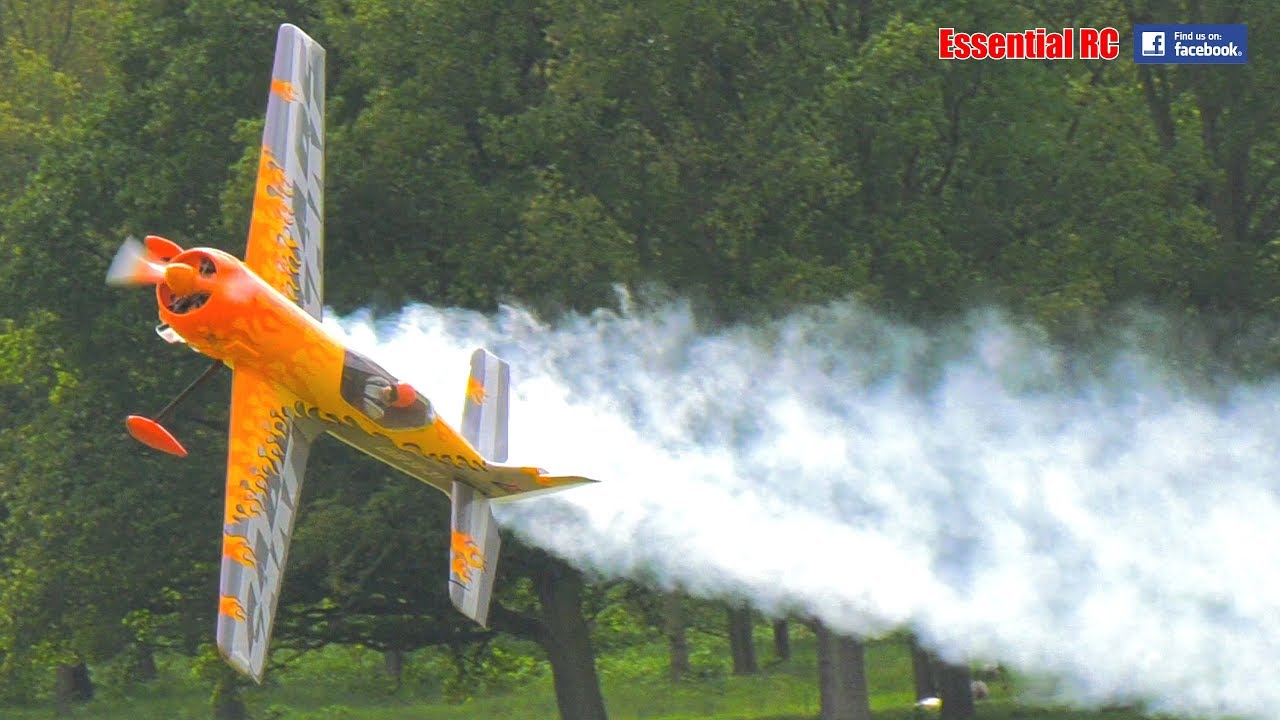 FANTASTIC SOUND ! 250cc MOKI RADIAL powered SUKHOI SU-31 (Scale Aerobatic Perfection)