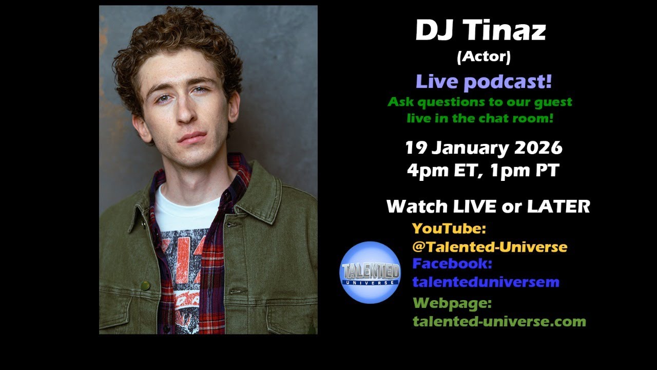DJ Tinaz - (Actor, 'One Night Altitude'), joins us for a live chat.