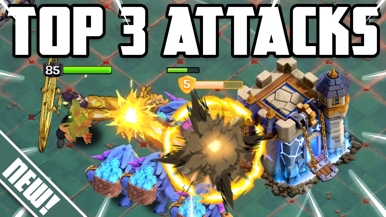 Top 3 Easy TH18 Ground Attacks for 3 Stars! (Clash of Clans)