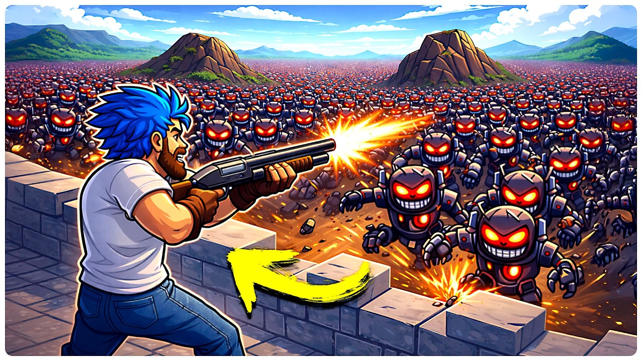 DEFENDENDO MINHA BASE DE MILHÕES DE INIMIGOS | This Isn't Just Tower Defense