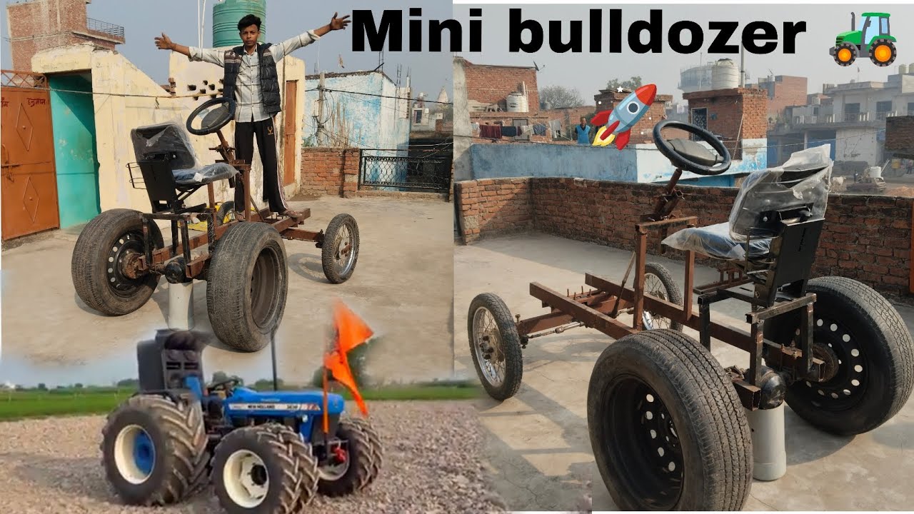 🚜 Mini 🚀 bulldozer 🚜 Rohit 🚜 bhai 🚀 ka 🚜 New 🚀 Holland 🚀#video 