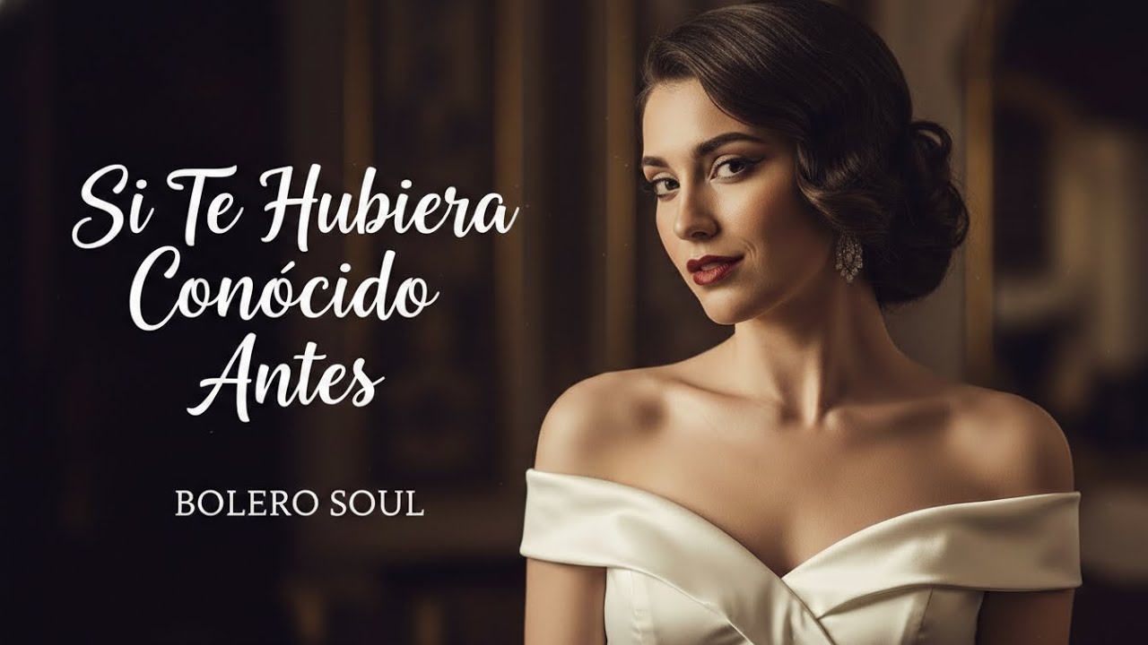 Si Te Hubiera Conocido Antes 🎶 Bolero Soul Romántico