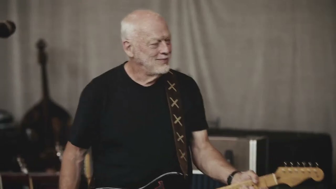 David and Romany gilmour luck and strange tour 