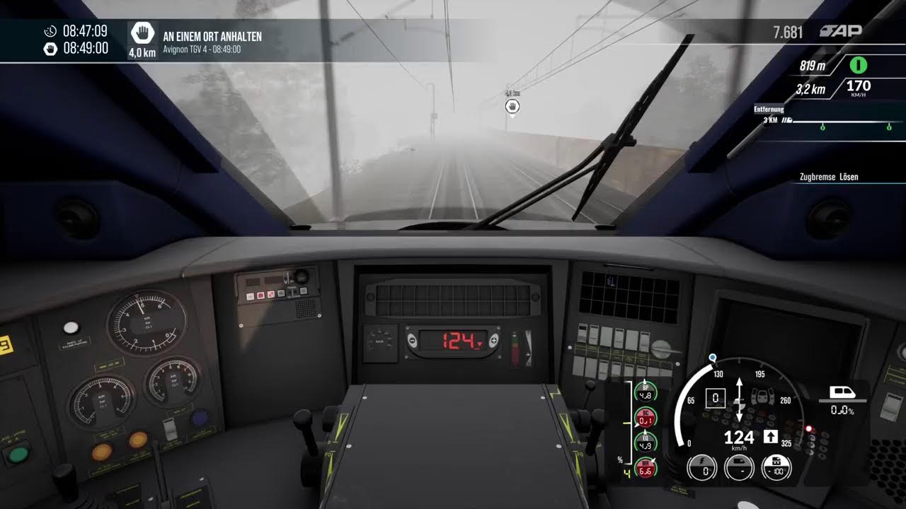 TRAIN SIM WORLD 6 Bahnstrecke LGV Méditerranée TGV Duplex 200 CM