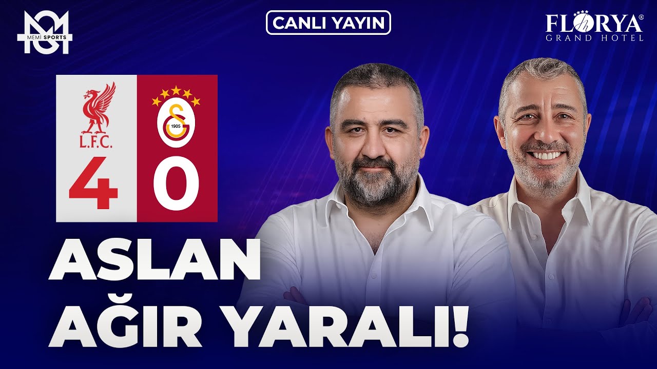 CANLI 🔴 Liverpool - Galatasaray Maç Sonu | Ümit Özat, Melih Şendil | Memi Sports