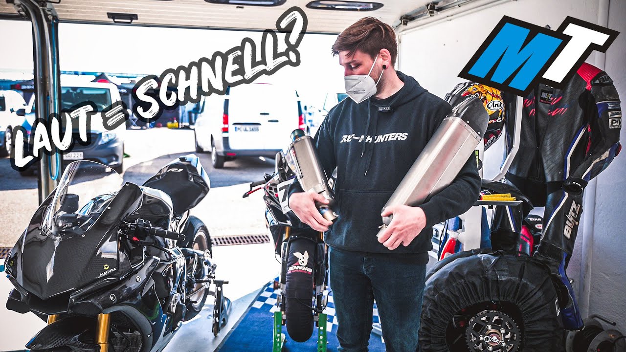 Leise = wenig Leistung? | L&auml;rm auf der Rennstrecke | MototechDE