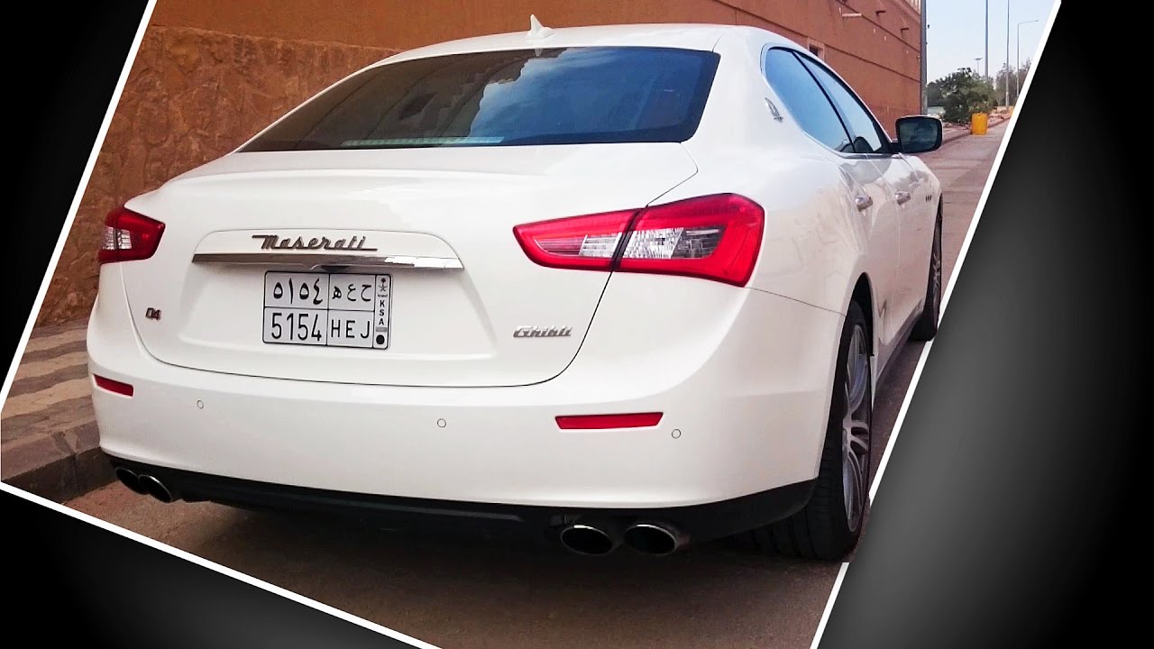 2015 Maserati Ghibli Q4 تجربة مع الفنان أحمد شعيب والكابتن إبراهيم شعيب