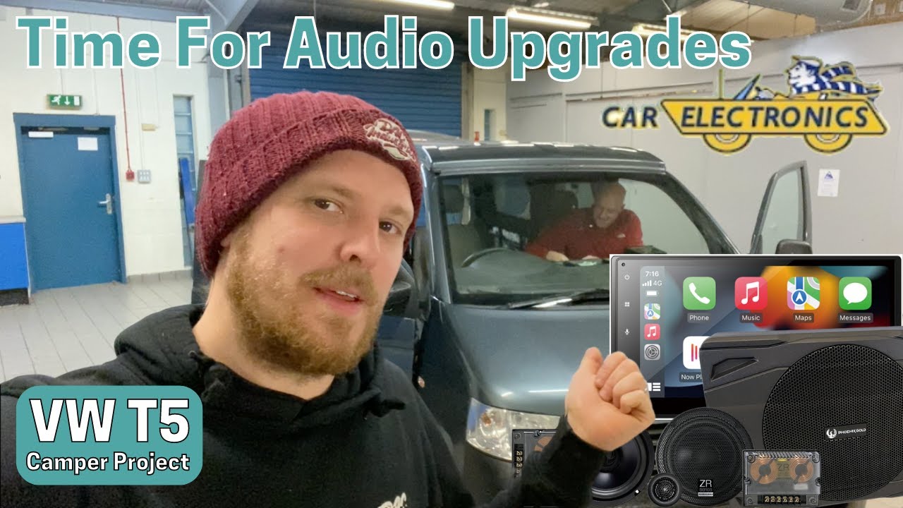 Audio Upgrade Time - VW T5 Camper Project