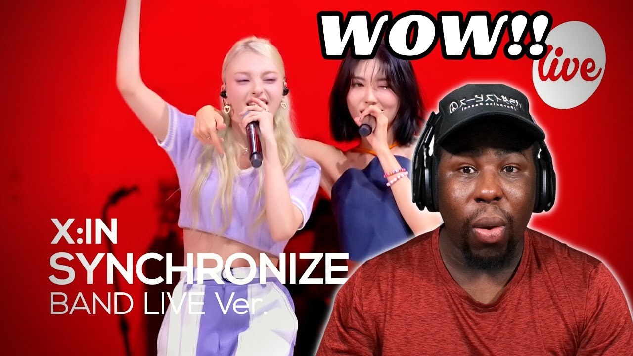 X:IN - “SYNCHRONIZE” Band LIVE Concert [it's Live] K-POP live music show | REACTION