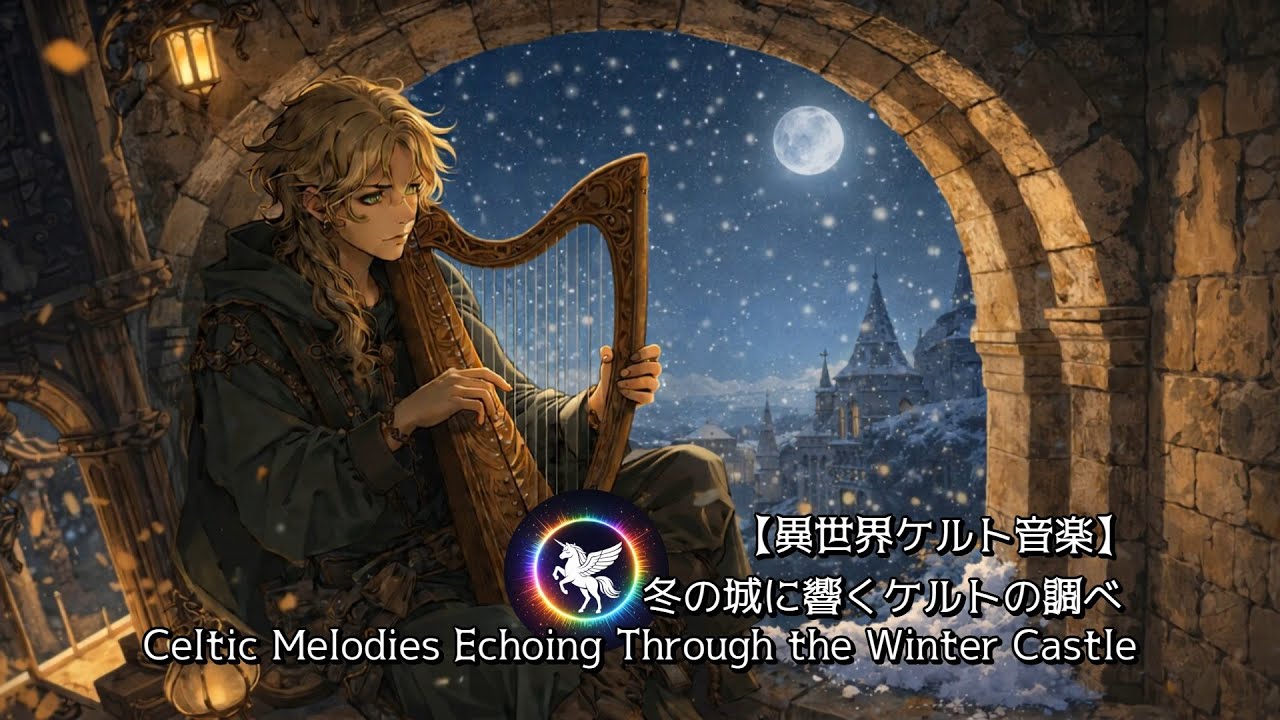 【1時間】異世界ケルト音楽｜冬の城に響くケルトの調べ[Celtic Melodies Echoing Through the Winter Castle]