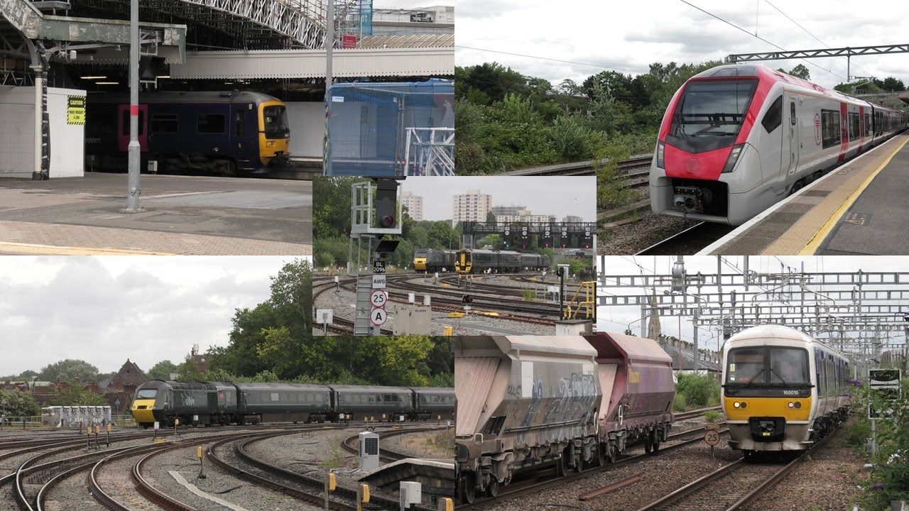 Trains @ Swindon & Bristol Temple Meads ft. 756005, 756007 and 165015 at Swindon - 10/07/2023