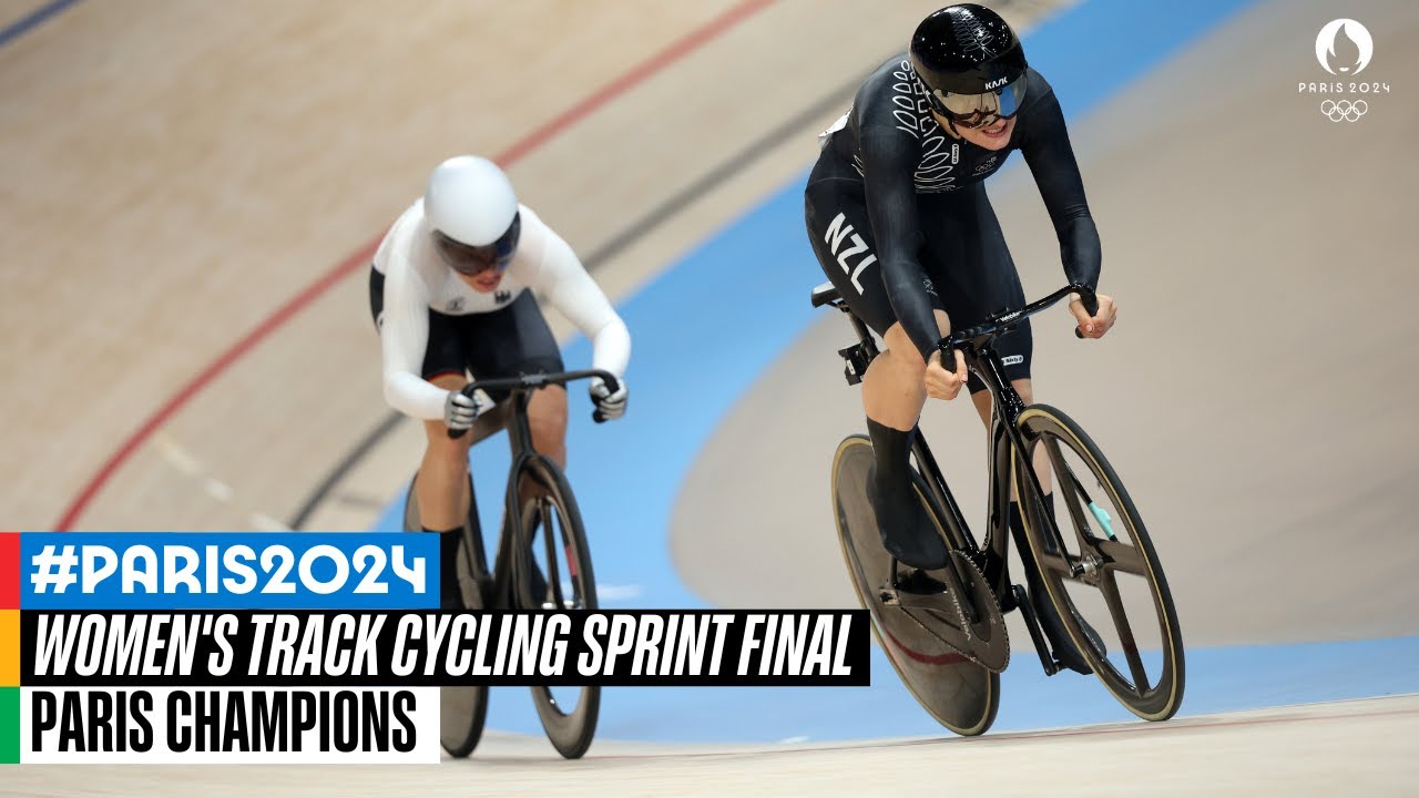 Women's Track Cycling Sprint Final 🚴&zwj;♀️ | Paris Champions